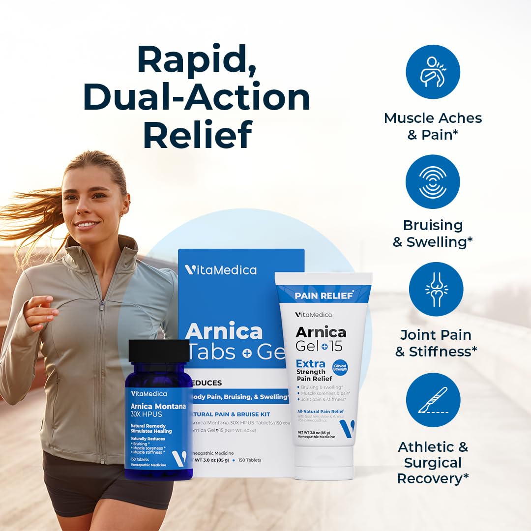 VitaMedica 150 count rapid dissolve arnica tablets bottle