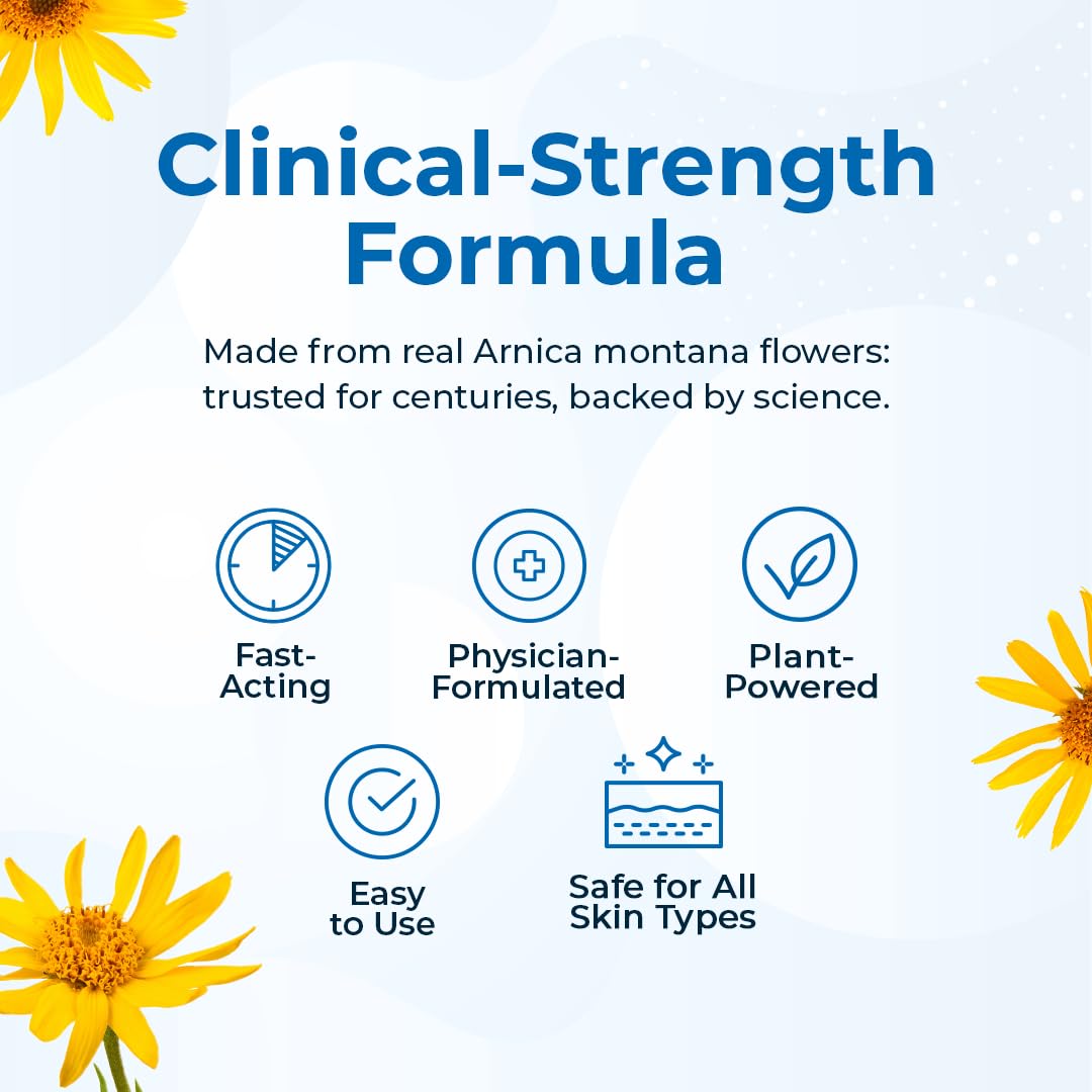 VitaMedica 3 ounce arnica montana topical recovery gel tube