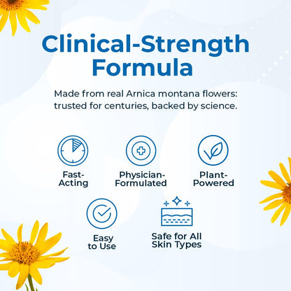 VitaMedica 3 ounce arnica montana topical recovery gel tube