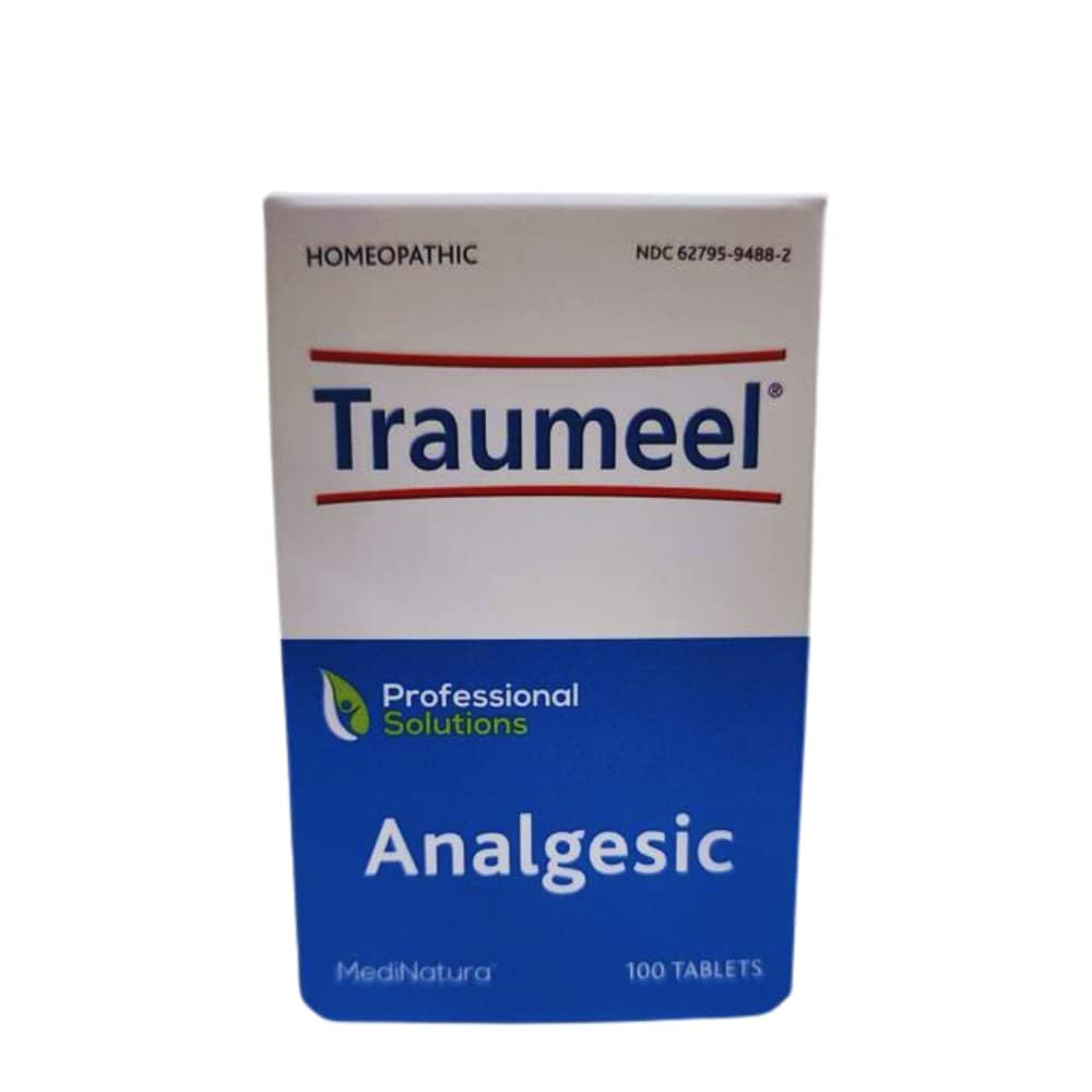 Instructions for using MediNatura Traumeel homeopathic tablets