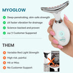 TopFoxx MyoGlow packaging box and product accessories