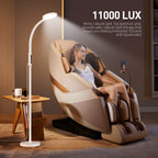 FBBJFF sunlight lamp configured in its retractable floor standing mode