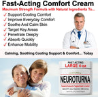Texture of Nuturna fast acting nerve relief cream