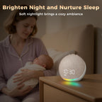 Acedeck dimmable bedroom clock with zero to hundred percent adjustable brightness control