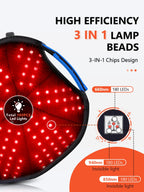 Relexnow red light cap power adapter and connection cable