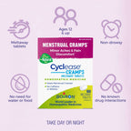 Back of Boiron Cyclease Cramps box showing ingredients
