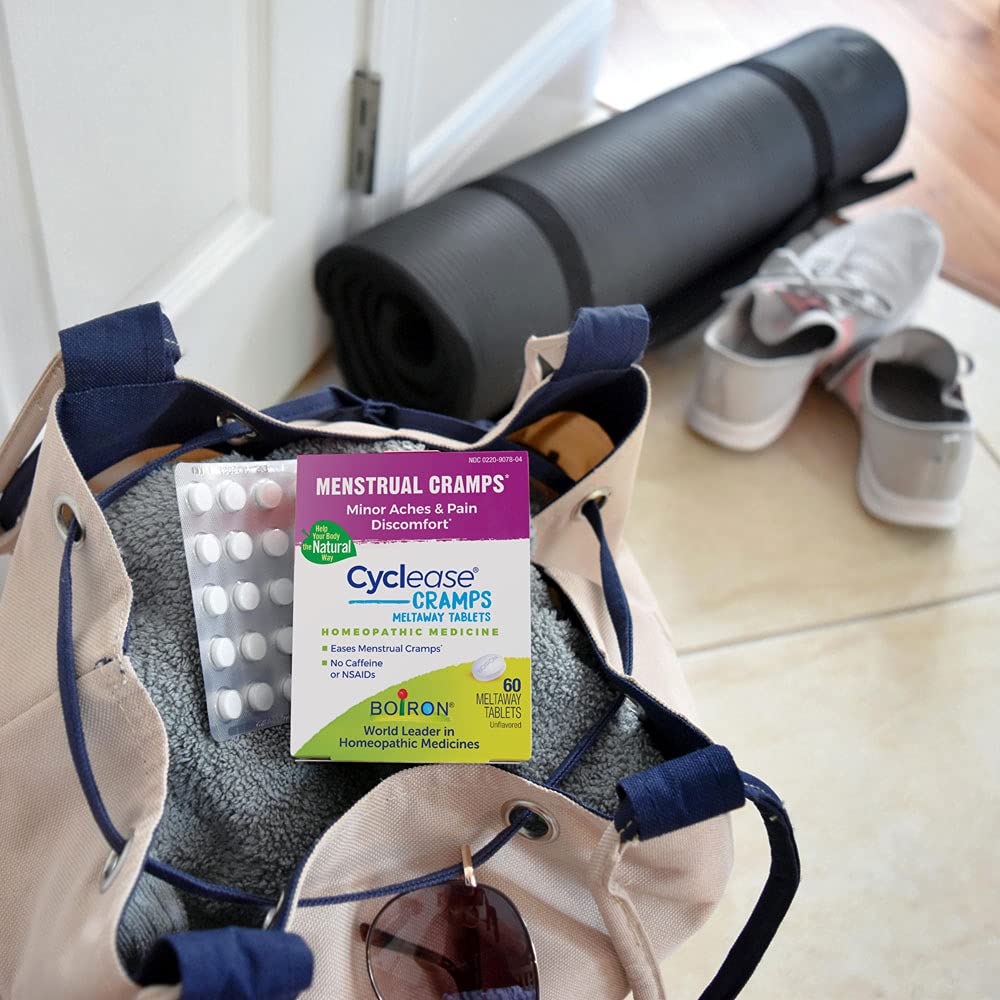 Boiron Cyclease Cramps tablet sleeve detail