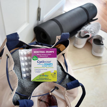 Boiron Cyclease Cramps tablet sleeve detail