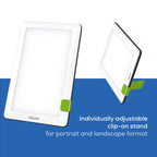 Beurer TL30 UV free LED lamp operating on office desk