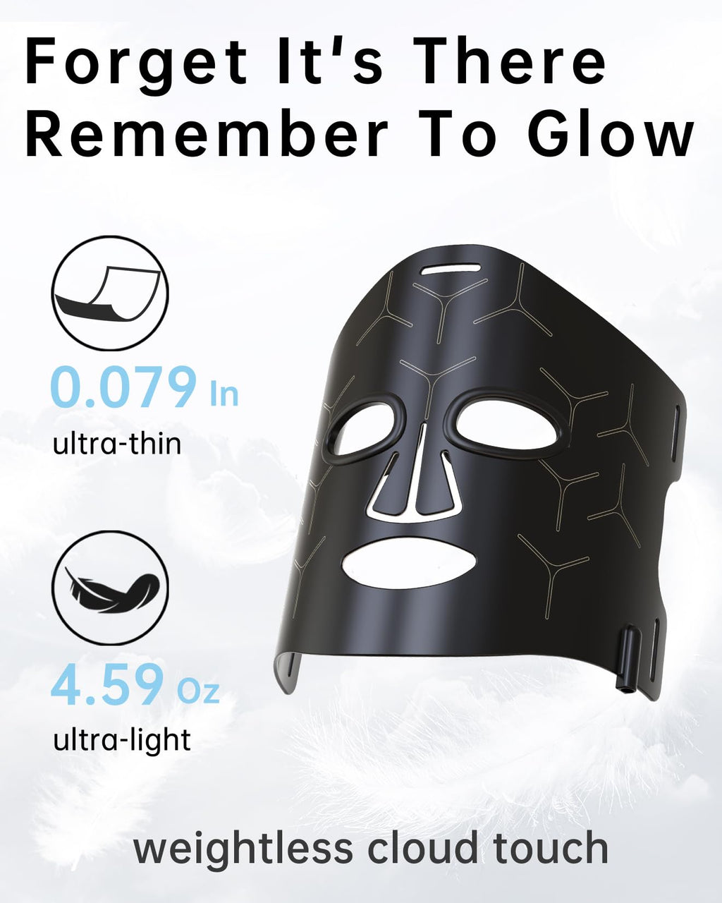 V VYM By Clinmate facial rejuvenation mask in packaging