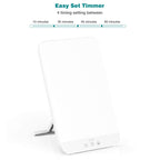 Wobrikosee Light Therapy Lamp rotatable stand bracket in use