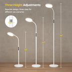 Morfone full spectrum LED lamp packaging and included accessories