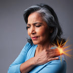 Hempvana nerve relief cream application on hand for pain relief