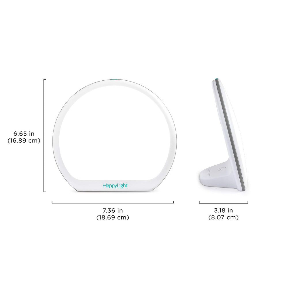 Verilux HappyLight Alba packaging box display