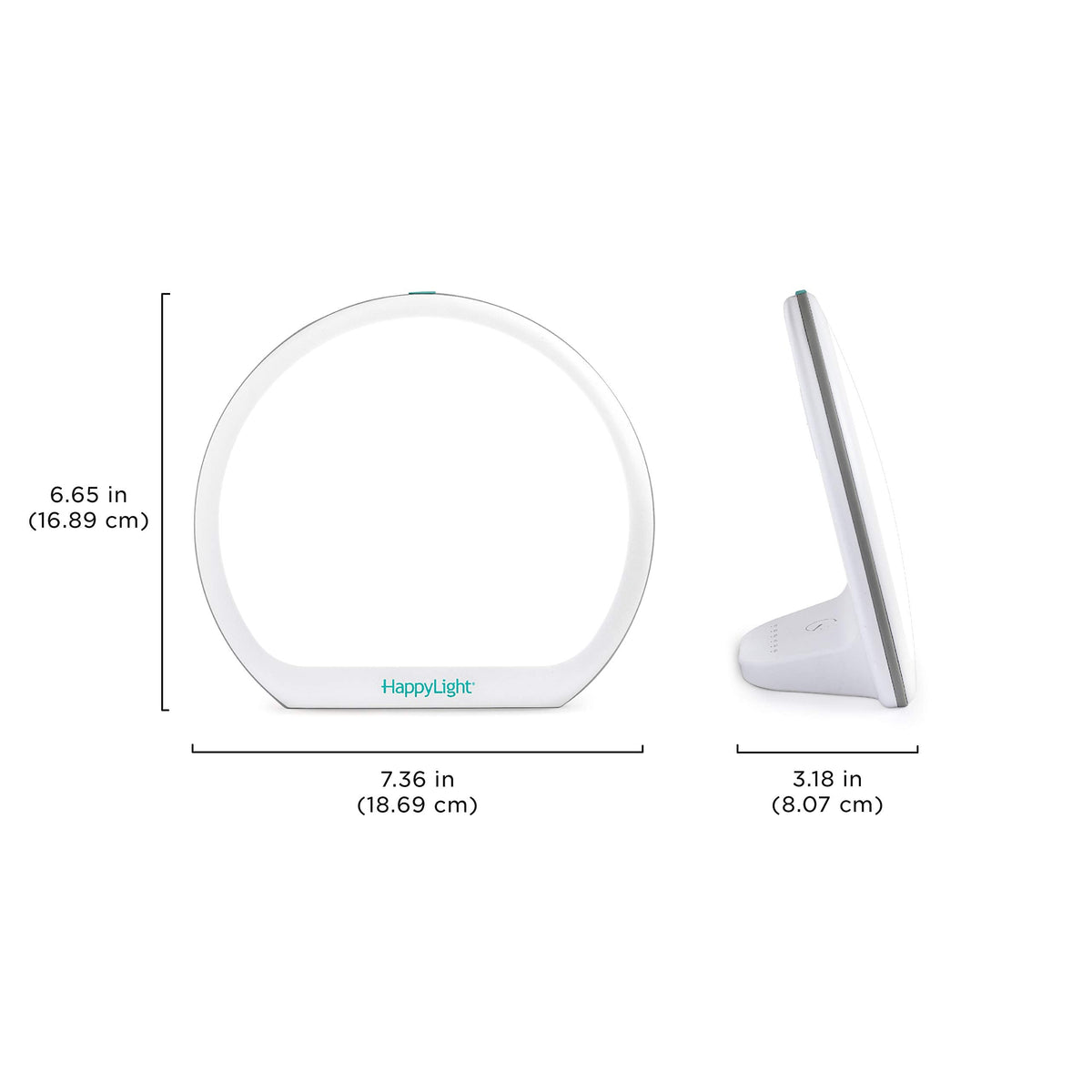 Verilux HappyLight Alba packaging box display