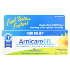 Boiron Arnicare Gel homeopathic topical pain relief packaging details