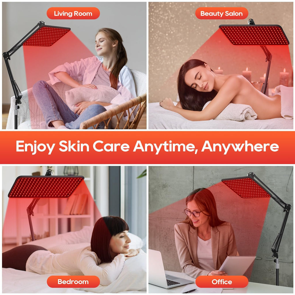 Beichen multi spectral therapy panel angled for facial use
