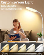 LanSuper 10000 lux lamp illuminated in room setting