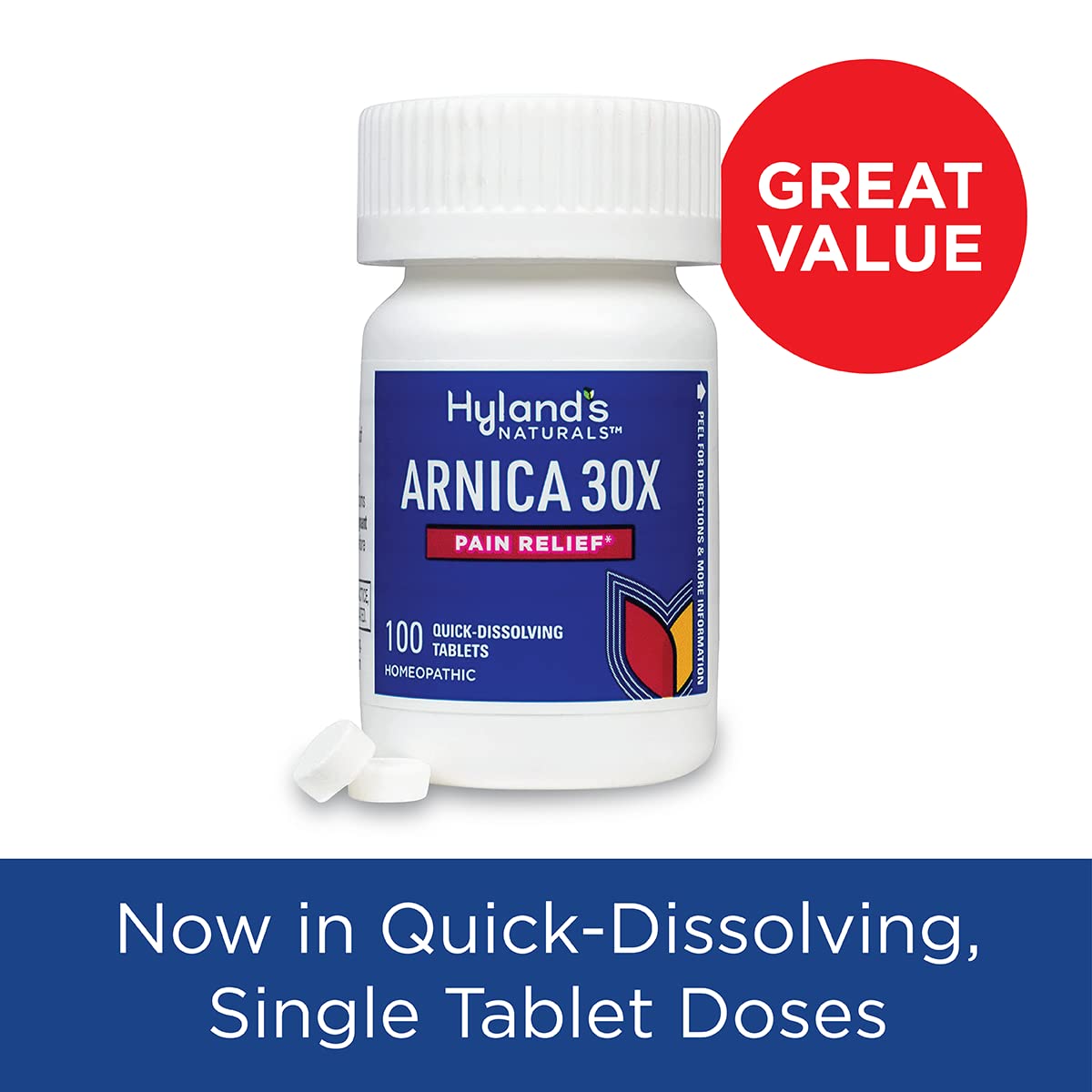 Hyland's Arnica Montana 30x box back panel
