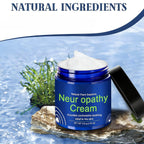Gillier neuropathy cream packaging for feet and legs