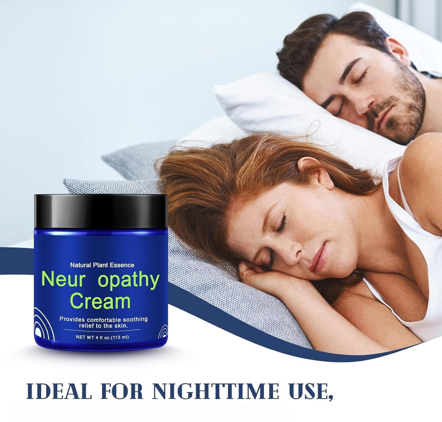 Gillier neuropathy cream jar for soothing nerve discomfort