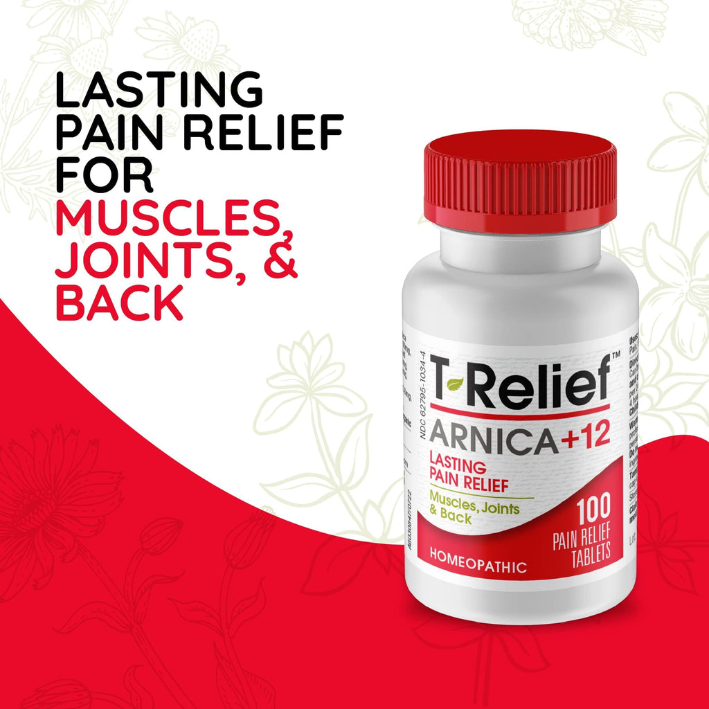 MediNatura T-Relief Arnica +12 bottle side profile