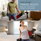 Lifepro therapy belt lifestyle usage shot