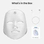 Suerbeaty wellness device glowing with one of its multi-color photon settings.