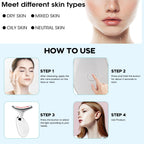 Suenohyu LED facial wand curved head ergonomic design