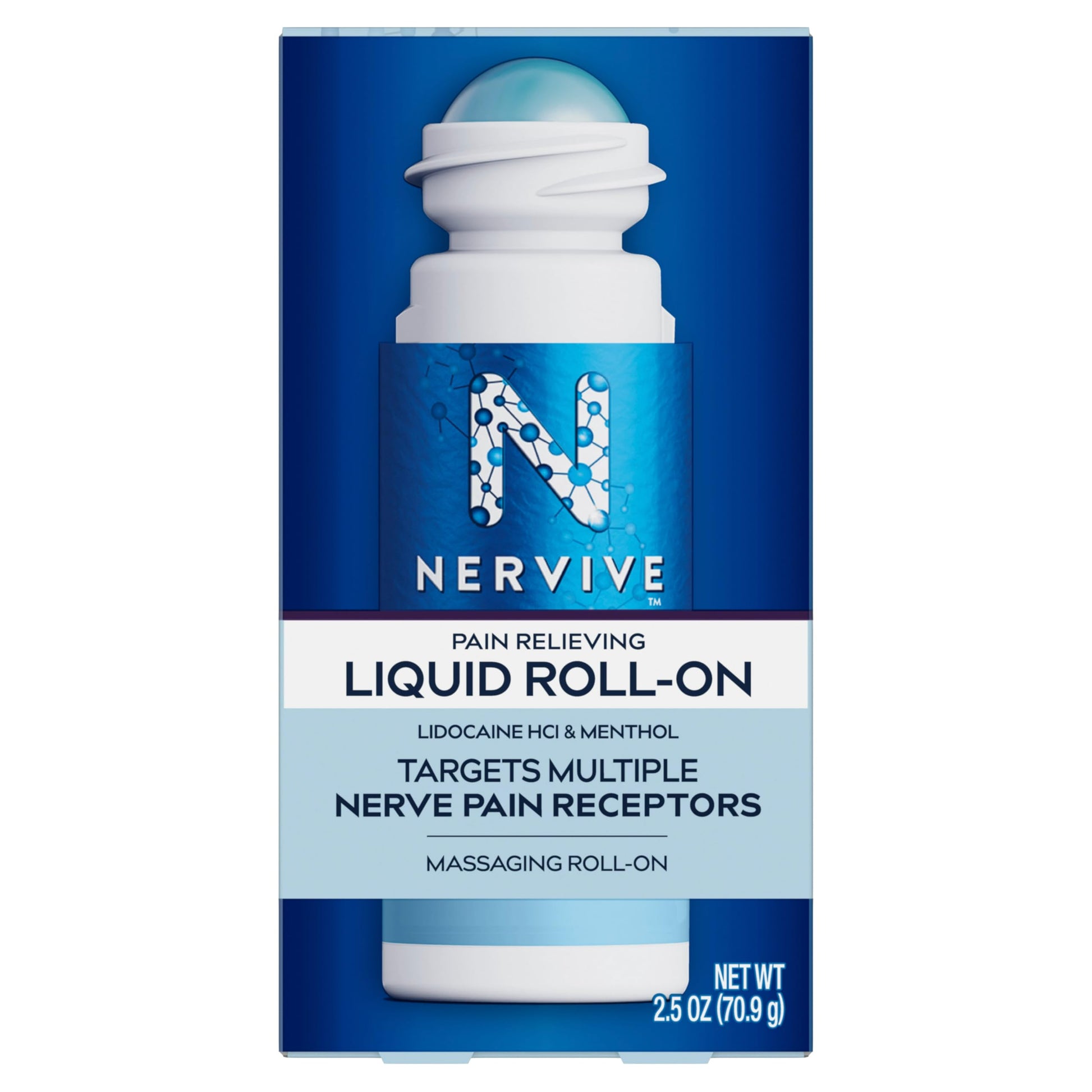 Nervive maximum strength lidocaine formula box