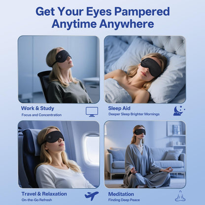 Close up of washable cotton cover for Hieye eye mask