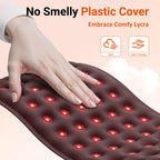 Comfytemp body wrap pad demonstrating adjustable strap application