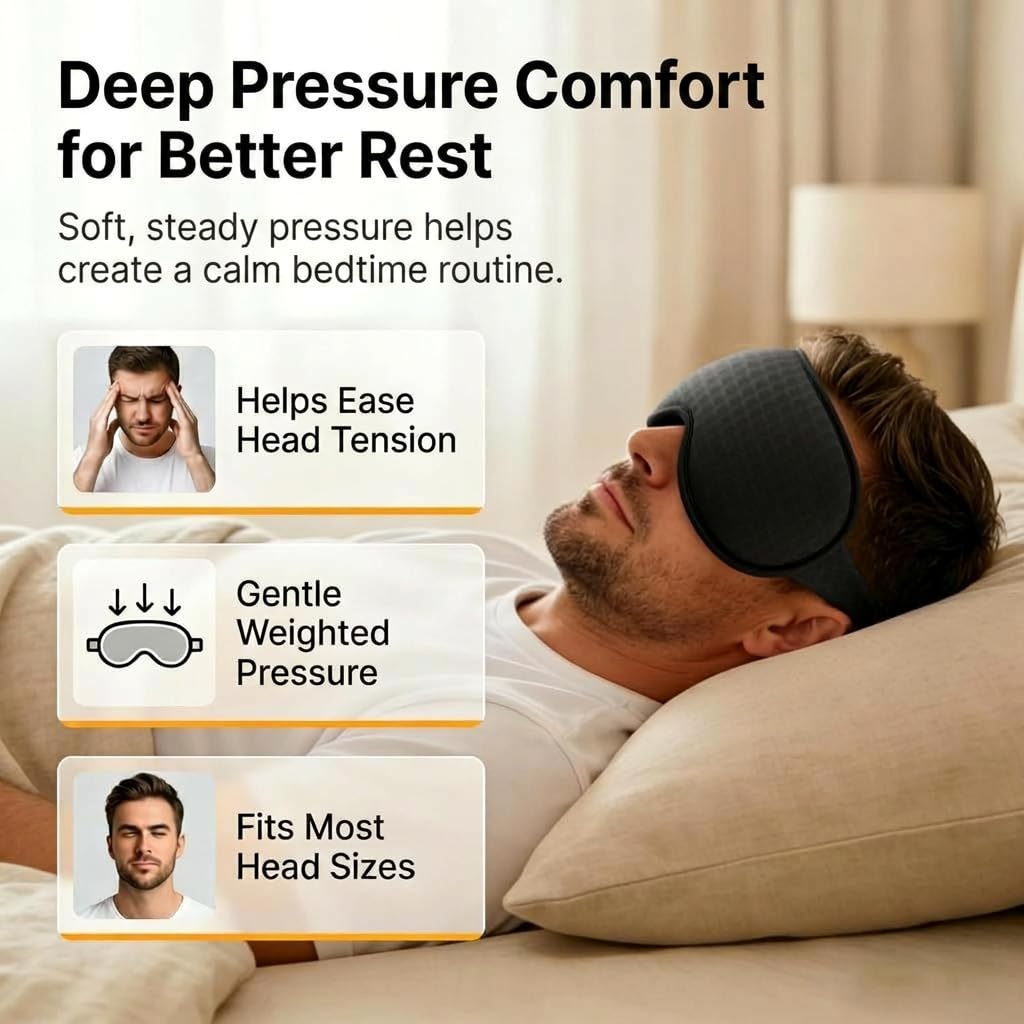 Facemoon sleep mask packaging with travel accessories