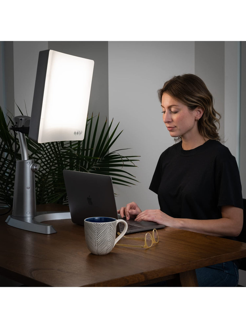 Carex Day-Light Classic Plus LED screen detail
