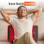 Flexible fabric design of the Comfytemp therapy pad laid flat on a surface