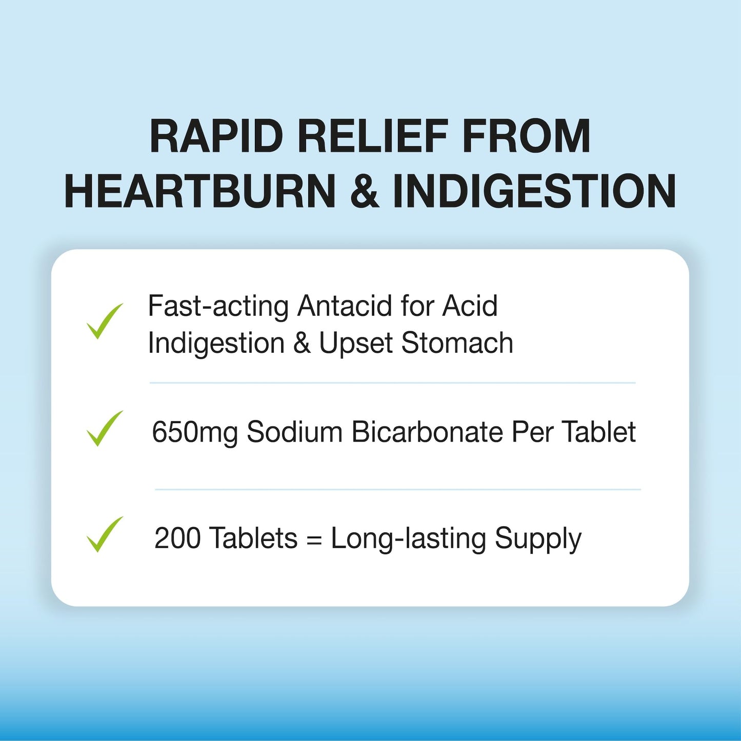 Puregen Labs USP grade baking soda tablets packaging