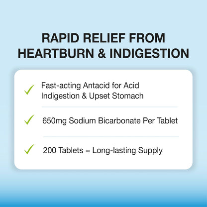 Puregen Labs USP grade baking soda tablets packaging