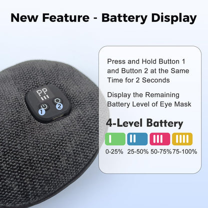 Side view of Telepepe rechargeable warm eye compress