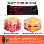 Usuie red light belt connected to USB power