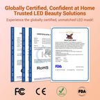 NVBOTY infrared light therapy device packaging and accessories
