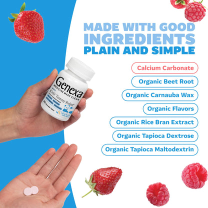 Lifestyle shot of Genexa Kids Tummy Relief for children