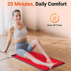 Comfytemp red light therapy device packaging and accessories