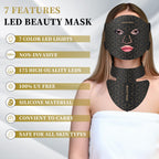 Complete kit including face mask, neck piece, and charging cable