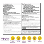 Ohm Esomeprazole 42 count acid reducer bottle detail