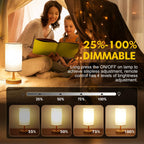 Caromolly light therapy lamp illuminating a modern office desk setup