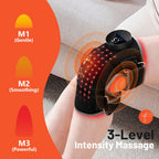 Person wearing Halidodo wireless heated knee brace on joint