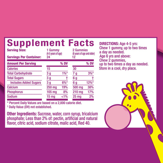Pepto Bismol Kids Gummies bubble gum flavor packaging