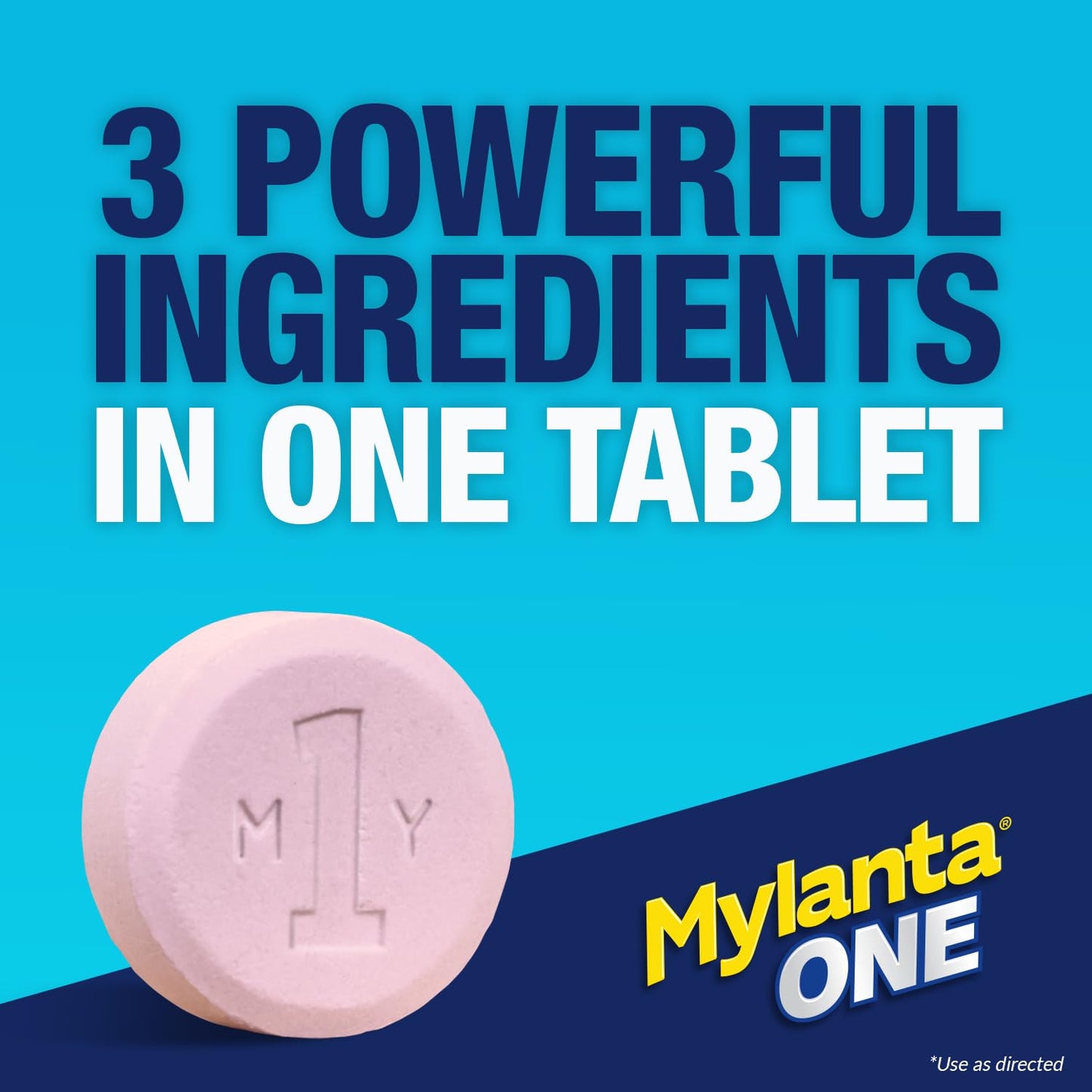 Top view of the Mylanta One EcoCare bottle cap