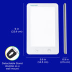 Verilux HappyLight Lumi Plus lifestyle use on office desk