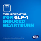 Tums Naturals ingredient information on the back label